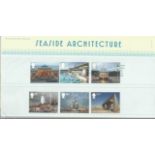 GB mint stamps Presentation Pack no 502 Seaside Architecture 2014. Good condition. We combine