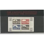 GB mint stamps Presentation Pack no 69 The Castles Definitives 1955, 2005. Good condition. We