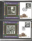 68 FDC with Stamps and various FDI Postmarks, housed in a WH Smiths First Day Cover Album, Including