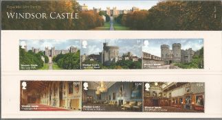 GB mint stamps Presentation Pack no 537 Windsor Castle 2017. Good condition. We combine postage on