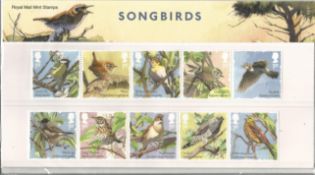 GB mint stamps Presentation Pack no 540 Songbirds 2017. Good condition. We combine postage on