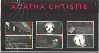 GB mint stamps Presentation Pack no 532 Agatha Christie 2016. Good condition. We combine postage