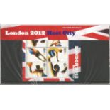 GB mint stamps Presentation Pack London 2012 Host City Miniature Sheet 2012. Good condition. We