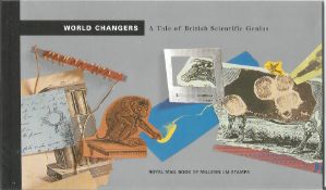 GB mint stamps Prestige Pack World changers A tale of British scientific genius, complete. Good