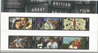 GB mint stamps Presentation Pack no 498 Great British Film 2014. Good condition. We combine