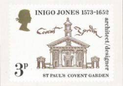 PHQ Card Number 2 Mint, Inigo Jones 1573-1652. Good condition. We combine postage on multiple