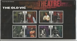 GB mint stamps Presentation Pack no 560 The Old Vic 2018. Good condition. We combine postage on