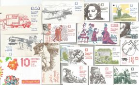 GB mint stamp Booklets approx. £19+ face value. Stamps from 2p to 25p. All ready to use. Good
