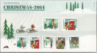 GB mint stamps Presentation Pack no 504 Christmas 2014. Good condition. We combine postage on