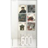 GB mint stamps Presentation Pack no 522 Royal Mail 500 2016. Good condition. We combine postage on