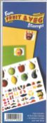 GB mint stamps Presentation Pack Fun Fruit & Veg Stamps + 76 stickers to make your own faces. Good