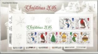 GB mint stamps Presentation Pack no 534 Christmas 2016. Good condition. We combine postage on