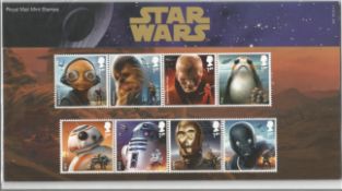 GB mint stamps Presentation Pack no 547 Star Wars 2017. Good condition. We combine postage on