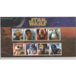 GB mint stamps Presentation Pack no 547 Star Wars 2017. Good condition. We combine postage on