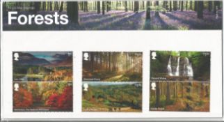 GB mint stamps Presentation Pack no 574 Forests 2019. Good condition. We combine postage on multiple