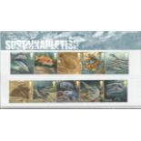 GB mint stamps Presentation Pack no 499 Sustainable Fish 2014. Good condition. We combine postage on