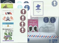 Air Mail Collection, Includes 2 x 1st Postage Paid Air Mail Envelopes, Aerogramme Royal Wedding 14th