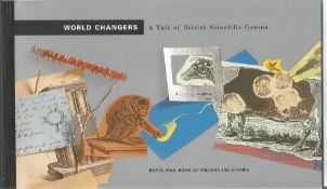 GB mint stamps Prestige Pack World changers A tale of British scientific genius, complete. Good