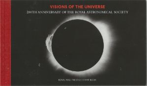 GB mint stamps Prestige Pack £14+ face value Visions of the Universe 200th Anniversary of the