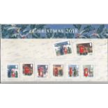 GB mint stamps Presentation Pack no 563 Christmas 2018. Good condition. We combine postage on