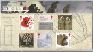 GB mint stamps Presentation Pack no 544 The Great War 2017. Good condition. We combine postage on
