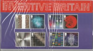 GB mint stamps Presentation Pack no 507 Inventive Britain 2015. Good condition. We combine postage