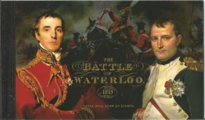 GB mint stamps Prestige Pack The Battle of Waterloo 1815, complete. Good condition. We combine