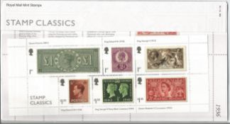 GB mint stamps Presentation Pack no 566 Stamp Classics 2019. Good condition. We combine postage on