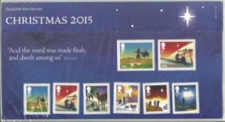 GB mint stamps Presentation Pack no 519 Christmas 2015. Good condition. We combine postage on