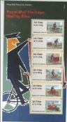 Royal Mail Post & Go Labels Collectors Pack no 30 Royal Mail Heritage Mail by Bike 2018. Good