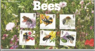 GB mint stamps Presentation Pack no 515 Bees 2015. Good condition. We combine postage on multiple