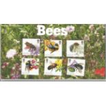GB mint stamps Presentation Pack no 515 Bees 2015. Good condition. We combine postage on multiple
