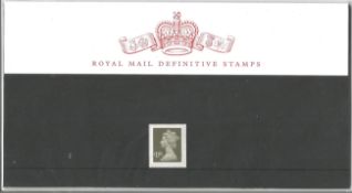 GB mint stamps Presentation Pack no 103 Royal Mail Definitive Stamps 2016. Good condition. We