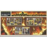GB mint stamps Presentation Pack no 531 The Great Fire of London 2016. Good condition. We combine