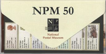 Royal Mail Post & Go Labels Collectors Pack (Blake & The National Postal Museum) NPM 50. Good