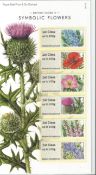 Royal Mail Post & Go Labels Collectors Pack no 16 British Flora II Symbolic Flowers 2014. Good