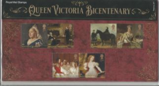 GB mint stamps Presentation Pack no 571 Queen Victoria Bicentenary 2019. Good condition. We