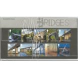 GB mint stamps Presentation Pack no 508 Bridges 2015. Good condition. We combine postage on multiple