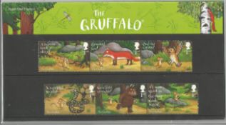GB mint stamps Presentation Pack no 577 The Gruffalo 2019. Good condition. We combine postage on