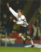 Nick Barmby Signed England 8x10 Photo. Good condition. All autographs come with a Certificate of