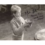 Oliver! 8x10 inch photo from one of the great British musicals, signed by actor Mark Lester. Good