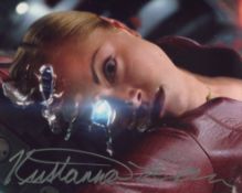 Kristanna Loken 8x10 photo from the blockbuster movie Terminator 3, signed by actress Kristanna