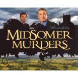 Midsomer Murders 8x10 photo signed by actor John Nettles as Inspector Barnaby. Good condition. All