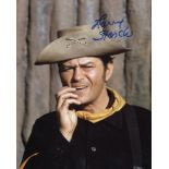 F Troop 8x10 comedy photo signed by actor Larry Storch. Good condition. All autographs come with a