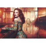 Jessica Chastain signed 12x8 colour photo. Good condition. All autographs come with a Certificate of