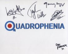 Quadrophenia. 8x10 photo from the classic British musical movie Quadrophenia signed by John