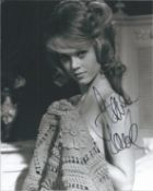 Jane Fonda signed 10x8 black and white photo. Good condition. All autographs come with a Certificate