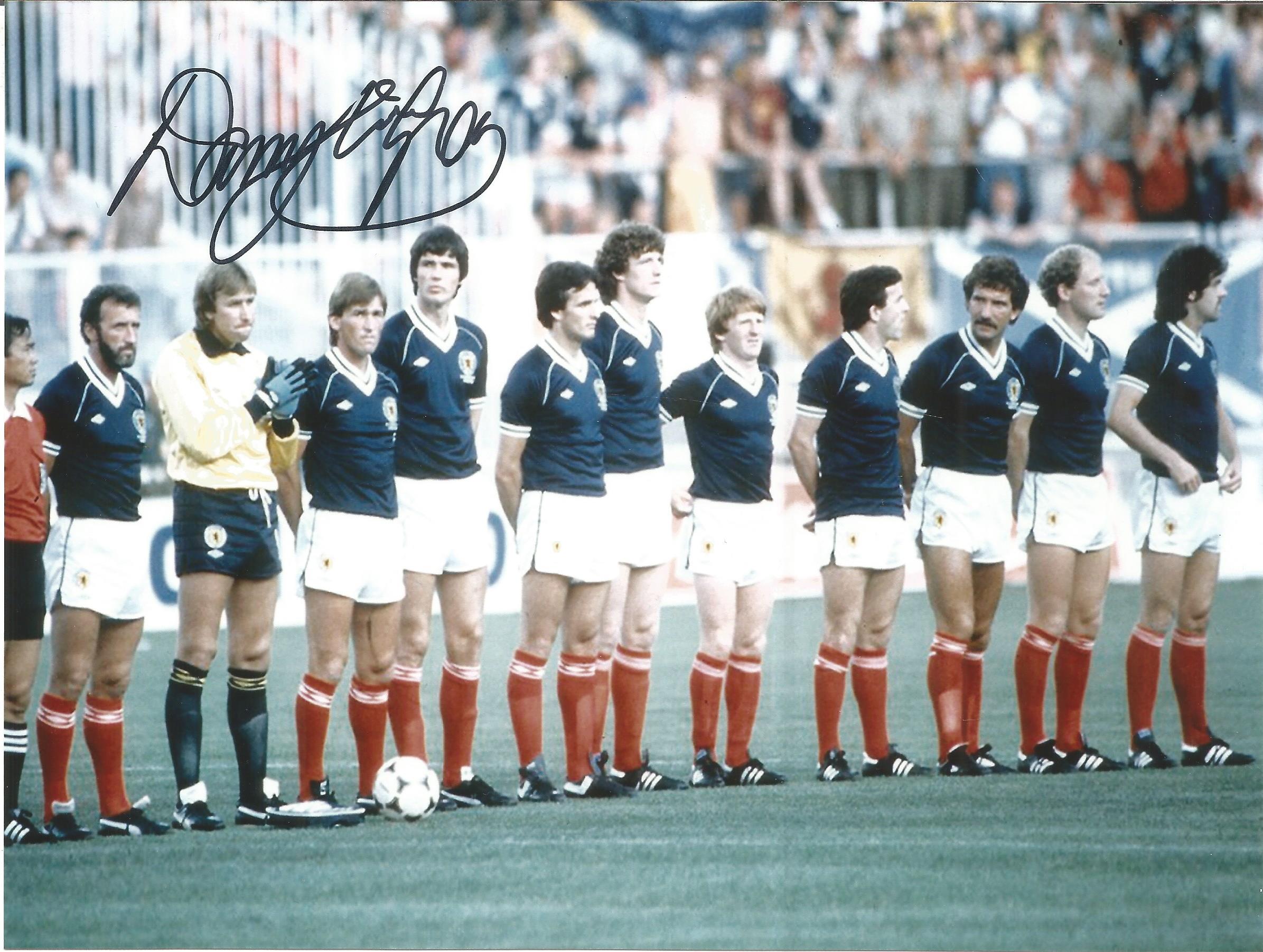 Football Autographed Scotland 8 X 6 Photos Col, Depicting Former International Danny Mcgrain In 3 - Image 2 of 3