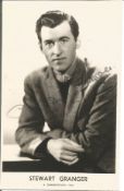 Stewart Granger signed 6x4 black and white photo. Good condition. All autographs come with a