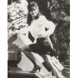 Allo Allo. 8x10 photo from the comedy series Allo Allo signed by actress Vicki Michelle who played